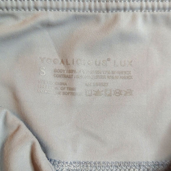 NWOT Yogalicious Lux Leggings - Picture 3 of 4